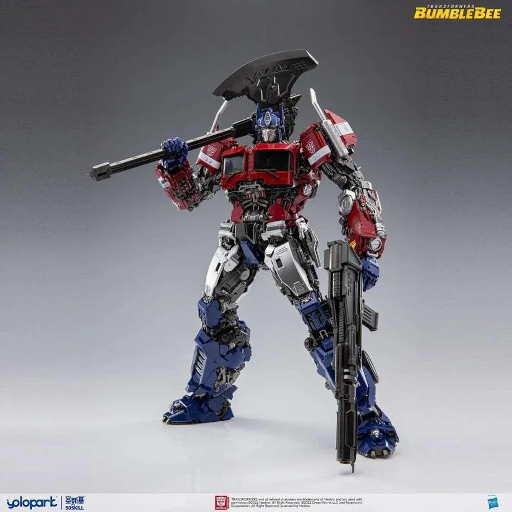 Transformers Bumblebee Plastmodellkit Jordläge Optimus Prime 30 cm Yolopark