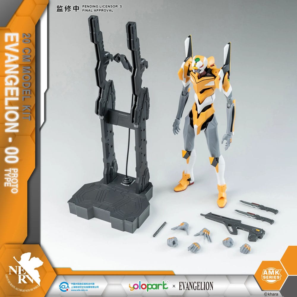 Neon Genesis Evangelion AMK Series Plastmodell Kit Eva-00 20 cm Yolopark