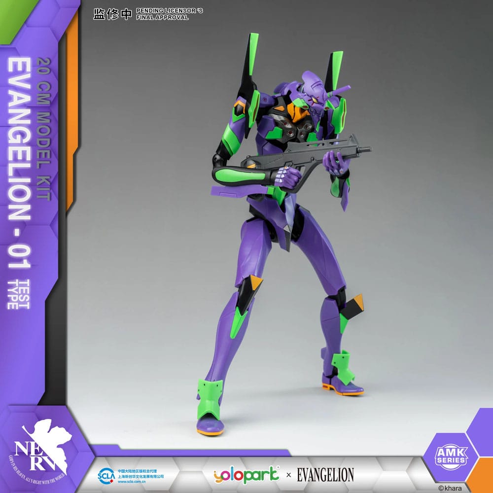 Neon Genesis Evangelion AMK Series Plastmodellkit Eva-01 - 20 cm Yolopark