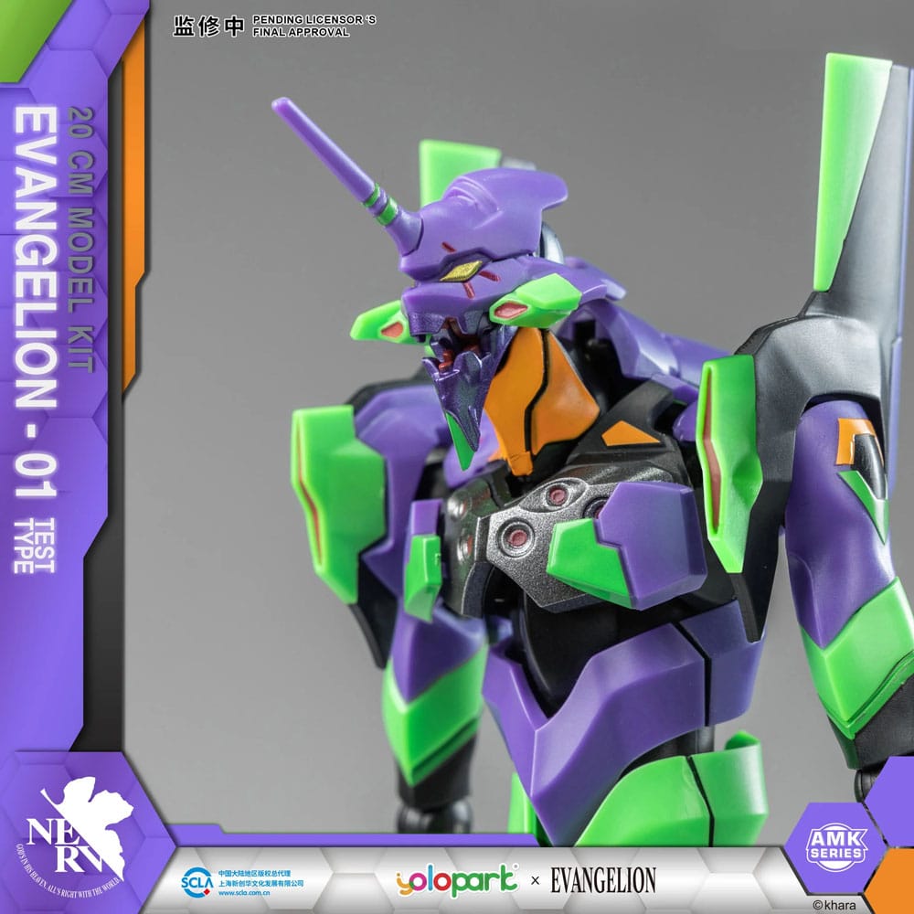 Neon Genesis Evangelion AMK Series Plastmodellkit Eva-01 - 20 cm Yolopark