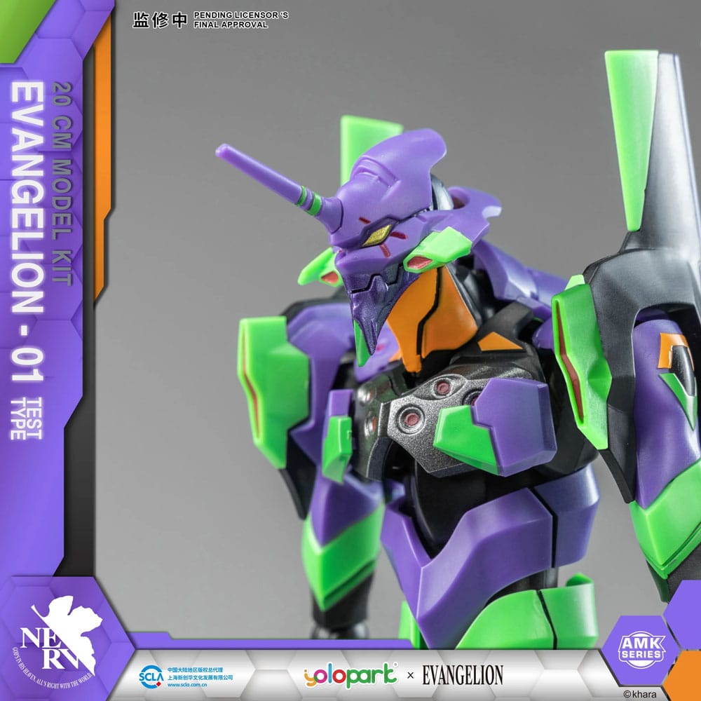 Neon Genesis Evangelion AMK Series Plastmodellkit Eva-01 - 20 cm Yolopark
