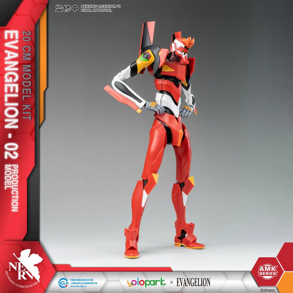 Neon Genesis Evangelion AMK Series Plastmodell Kit Eva-02 20 cm Yolopark