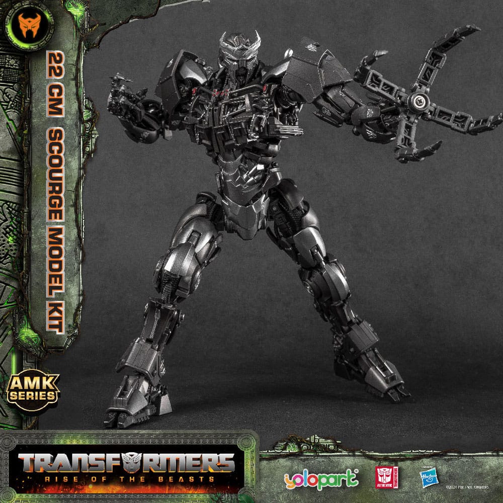 Transformers: Rise of the Beasts AMK Series Plastikkit Scourge 22 cm Yolopark