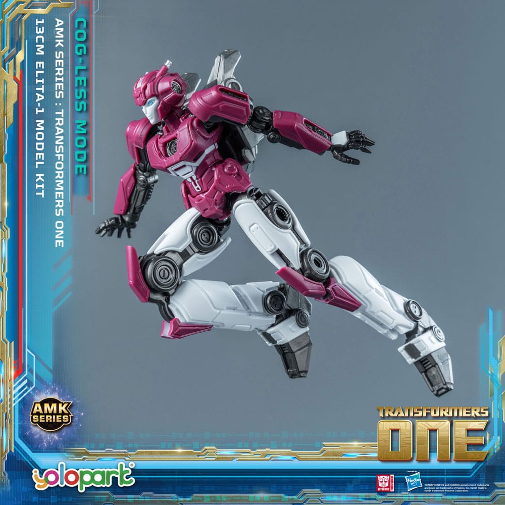 Transformers 8 AMK Mini Series Elita-1 Plastmodell Yolopark