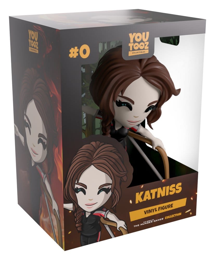 The Hunger Games-figur Katniss Everdeen 11 cm med detaljerad design och samlarvärde