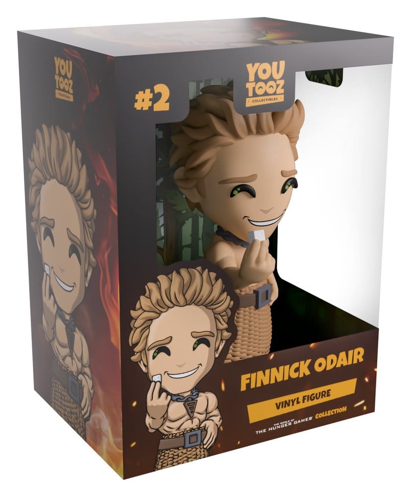 The Hunger Games Figur Finnick Odair 12 cm - Detaljerad Samlarfigur med Sugar Cube