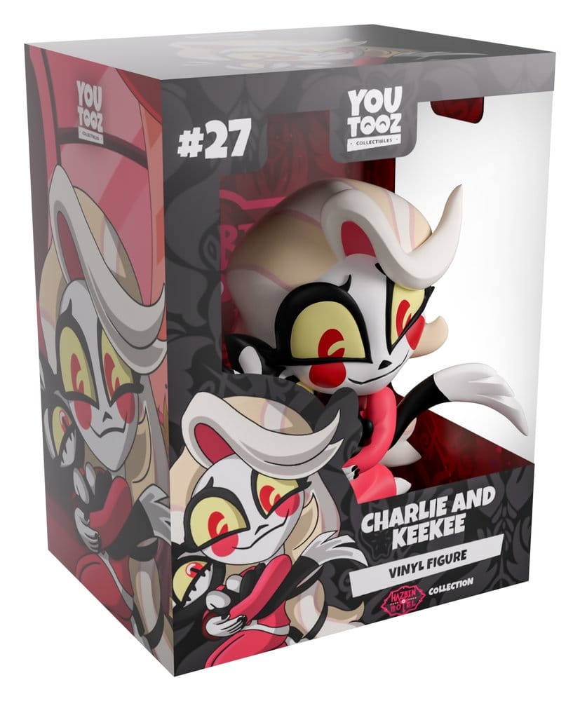 Hazbin Hotel-figur Charlie och KeeKee 10 cm