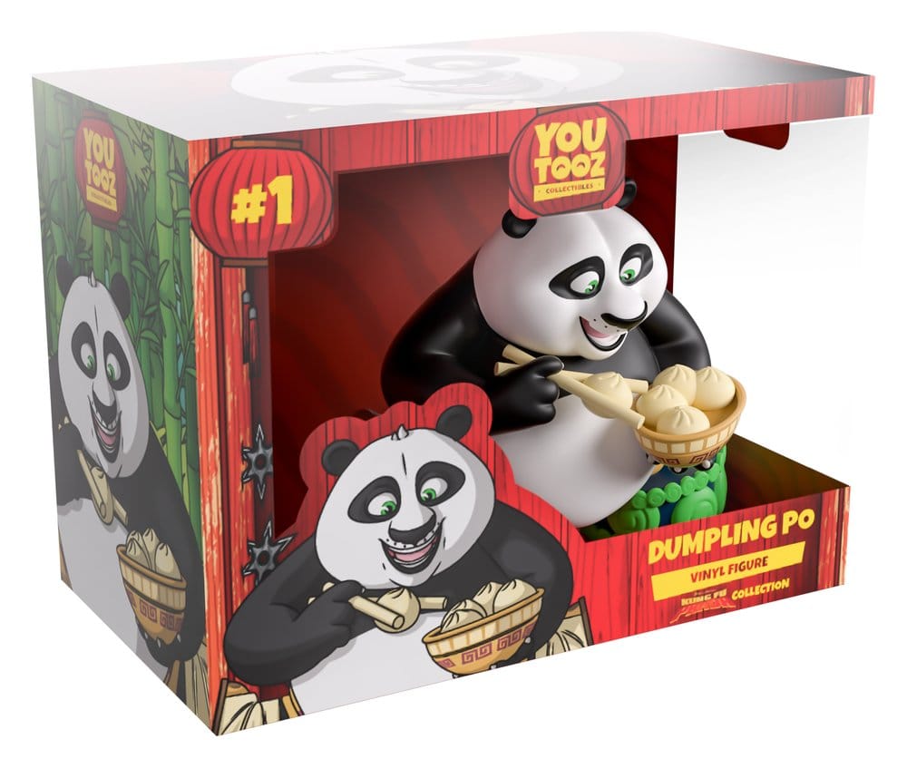 Kung Fu Panda Figur Po (Dumpling) 10 cm