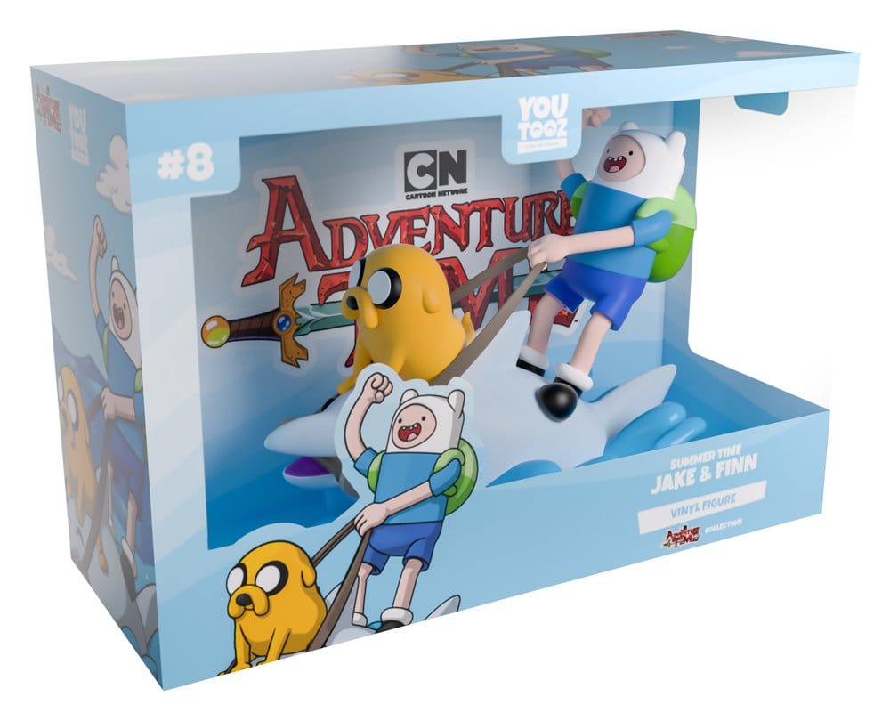 Adventure Time figur Jake & Finn Summertime 13 cm