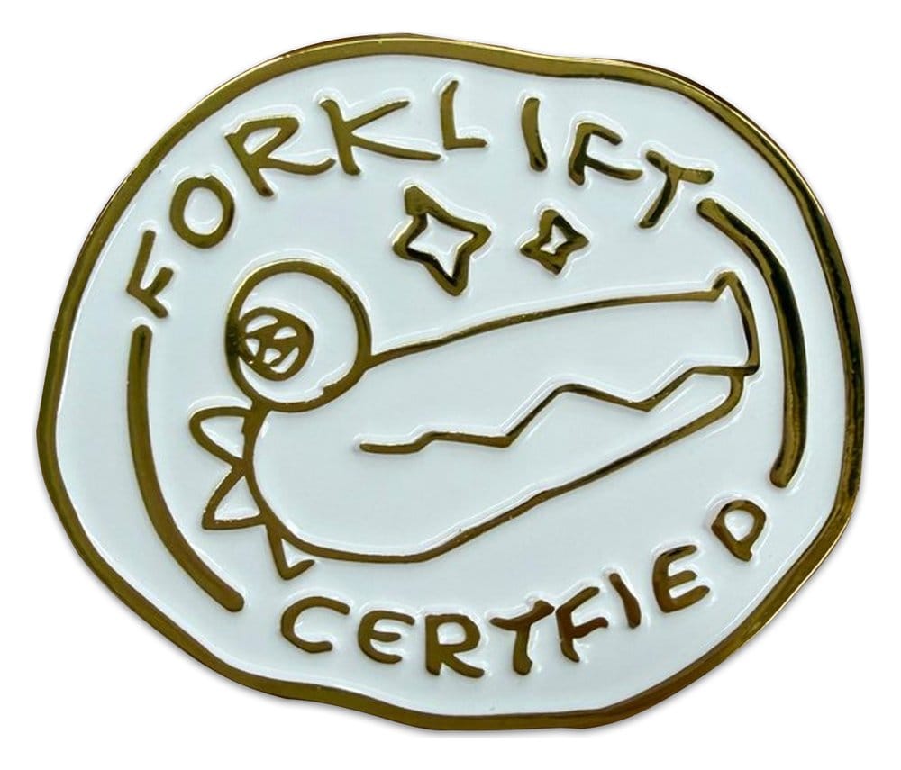 Crashout Crew Pin Badge Forklift Certified