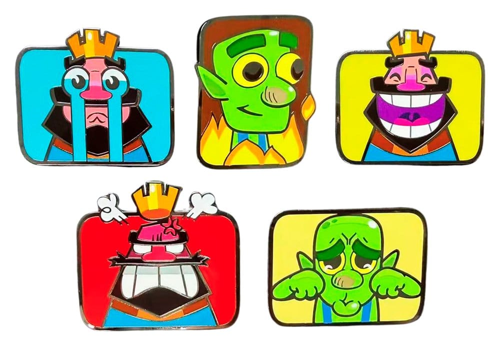 Clash of Clans Pin Badge Set Clash Royale 18 x 13 cm