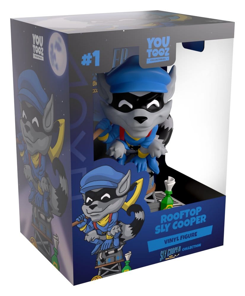 Sly Cooper Vinyl Figure Rooftop Sly Cooper 13 cm
