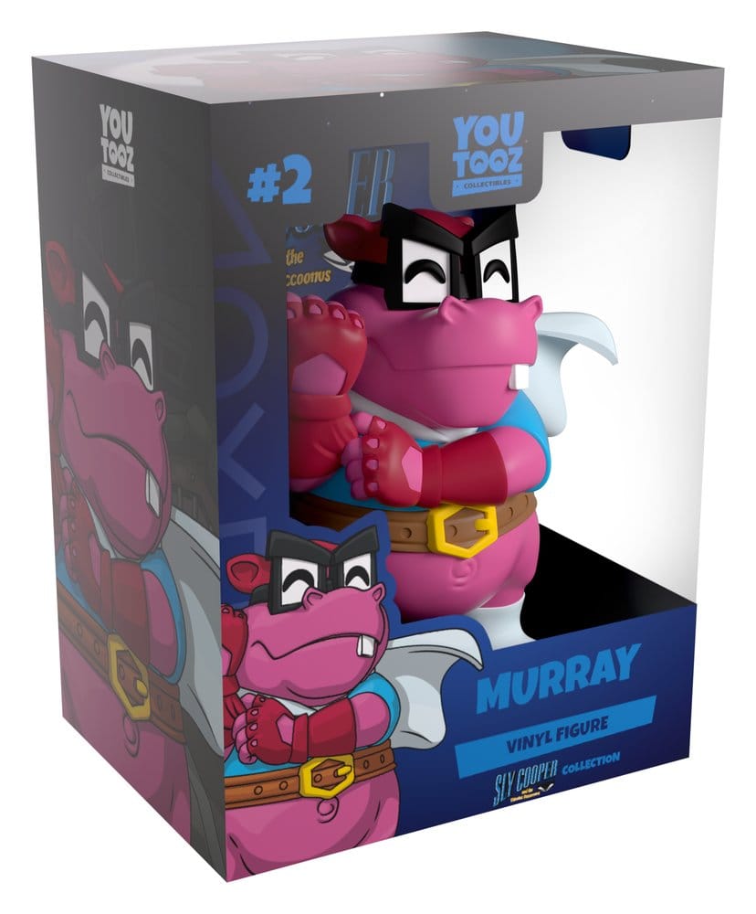 Sly Cooper Vinyl Figure Murray 11 cm