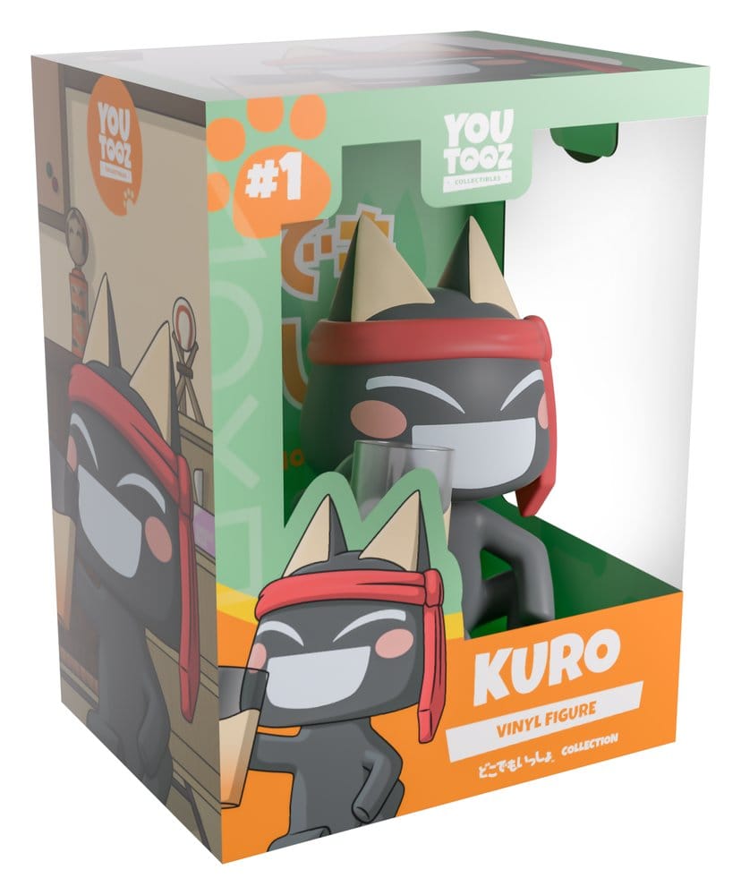 Doko Demo Issyo Vinyl Figure Kuro 9 cm
