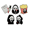 Scream Emaljpins Set Ver. 2 – 3 cm (6 stycken) Youtooz