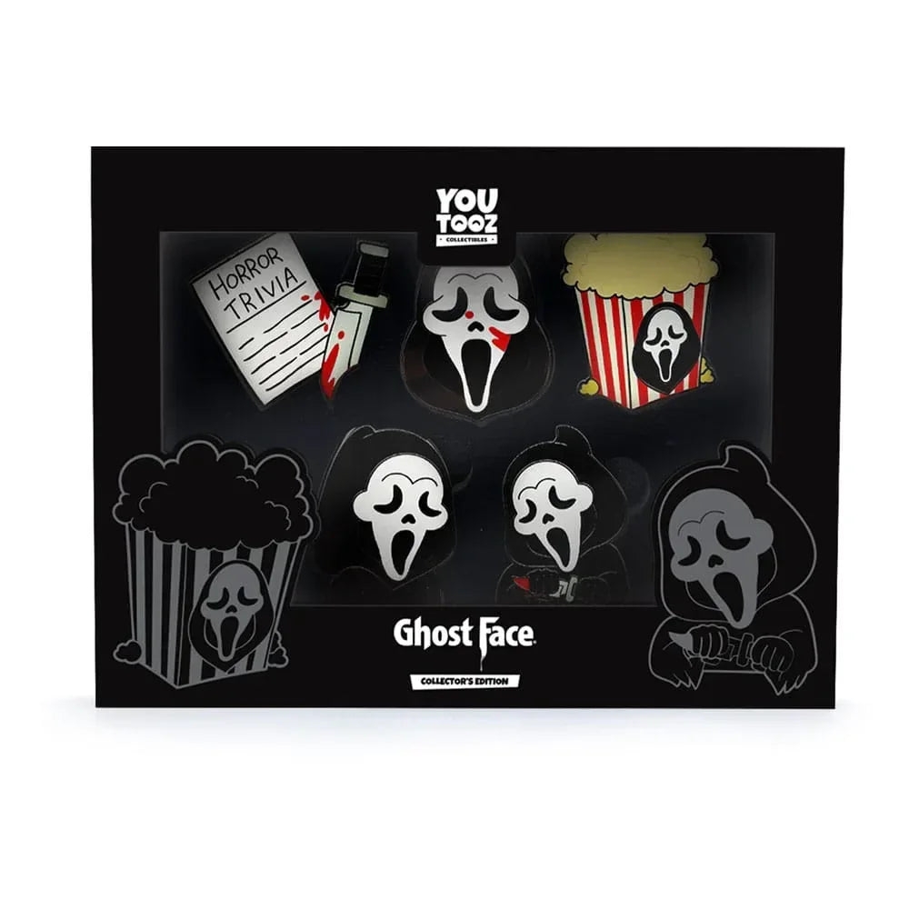 Scream Emaljpins Set Ver. 2 – 3 cm (6 stycken) Youtooz