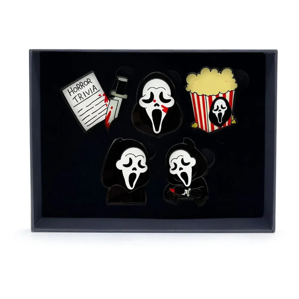 Scream Emaljpins Set Ver. 2 – 3 cm (6 stycken) Youtooz