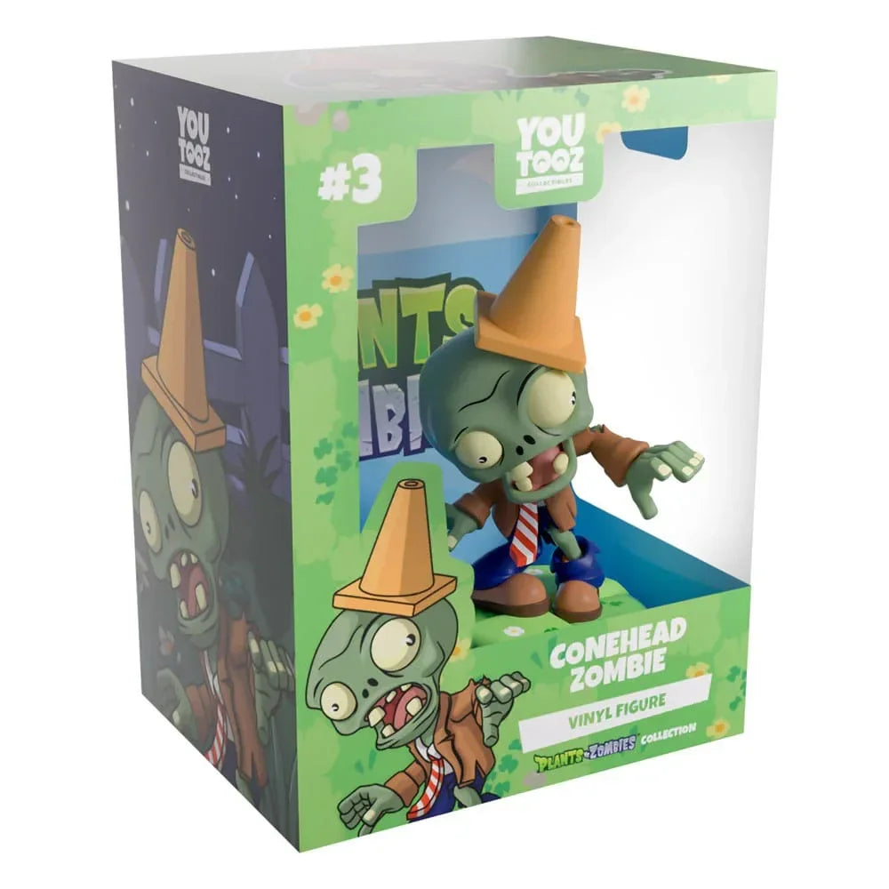 Plants vs. Zombies Figur Conehead Zombie 12 cm Youtooz
