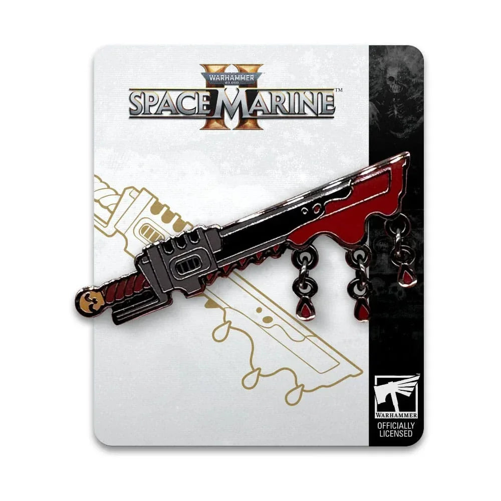 Space Marine 2 Pin Badge Chainsword 5 cm Youtooz