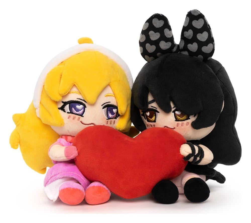 RWBY Plush 2-pack Valentine's Yang & Blake 15 cm