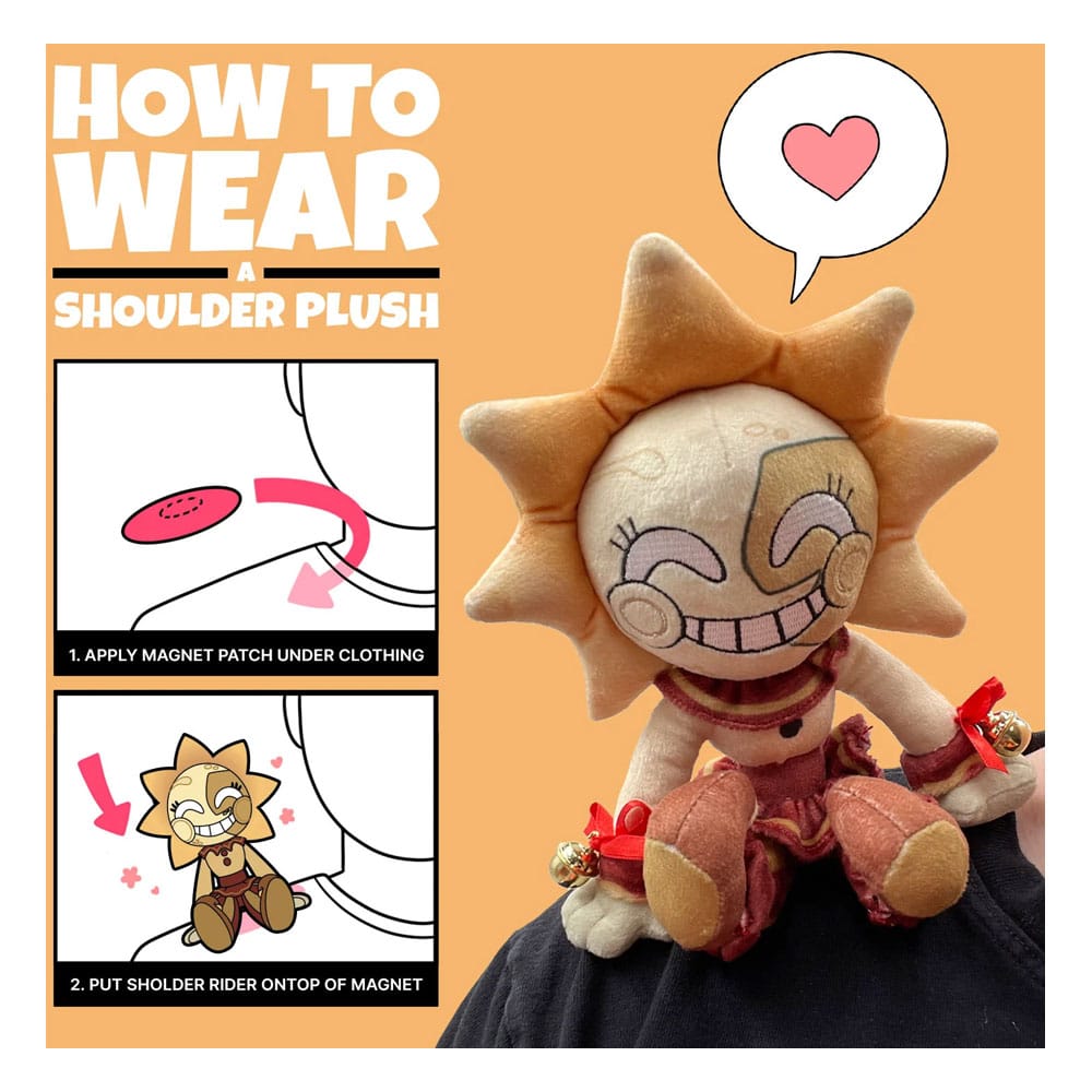 Five Nights at Freddy's Gosedjur Sun Shoulder Rider 15 cm Youtooz