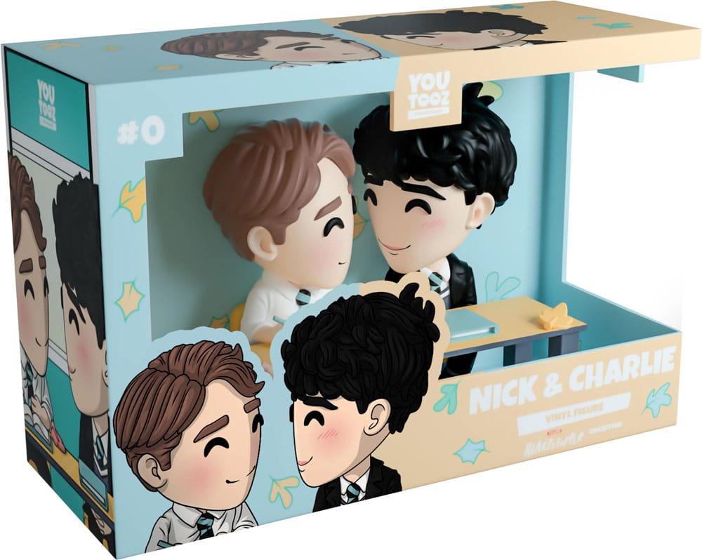 Heartstopper Vinyl Figur Nick och Charlie 11 cm Nerdbutiken