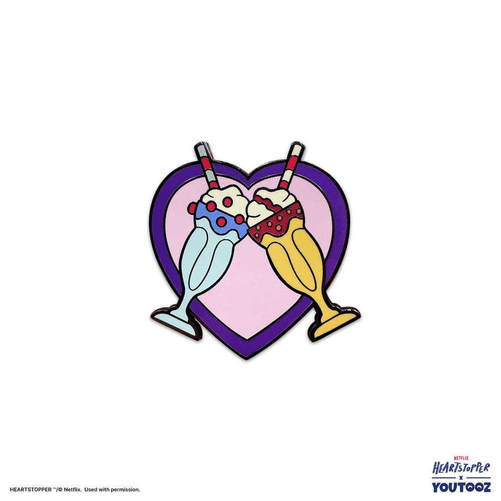 Heartstopper Emaljpins Set (6 st) – 3 cm Youtooz