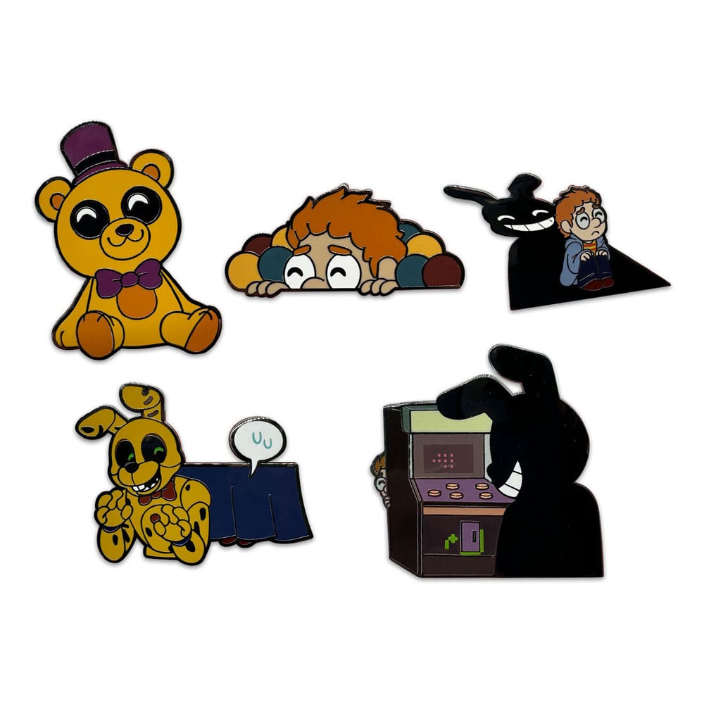 Five Nights at Freddy's Emaljpins Set - Into the Pit 3 cm (6 st) Youtooz