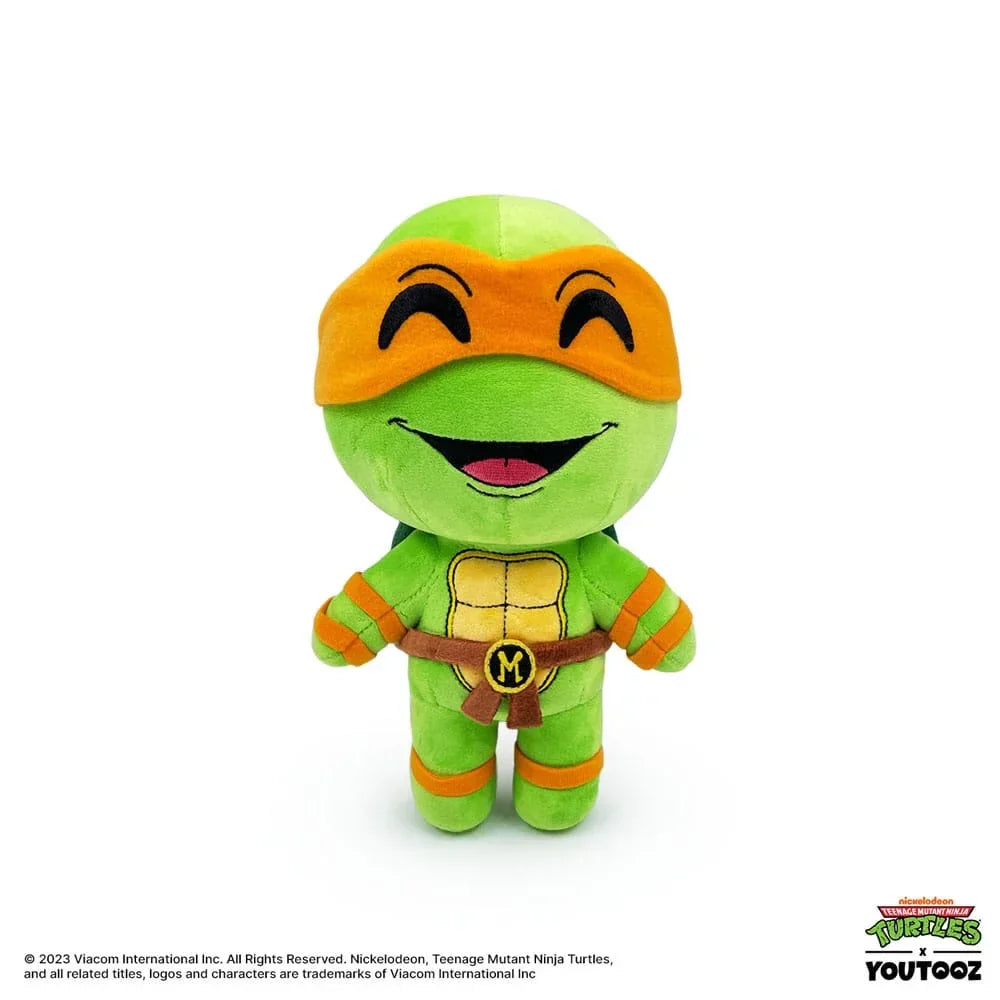 Chibi Michelangelo Plush Figur från Teenage Mutant Ninja Turtles - 22 cm Youtooz