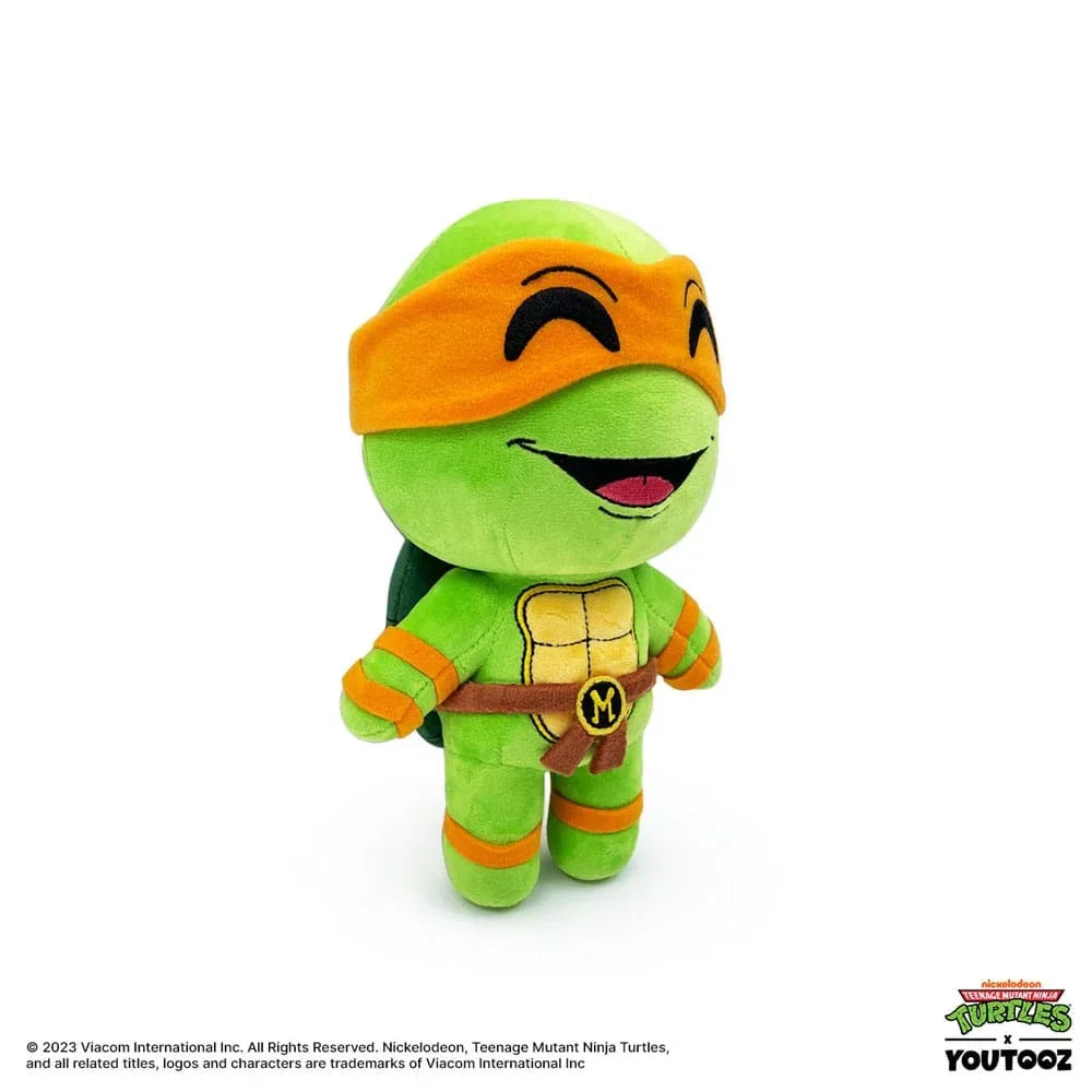 Chibi Michelangelo Plush Figur från Teenage Mutant Ninja Turtles - 22 cm Youtooz
