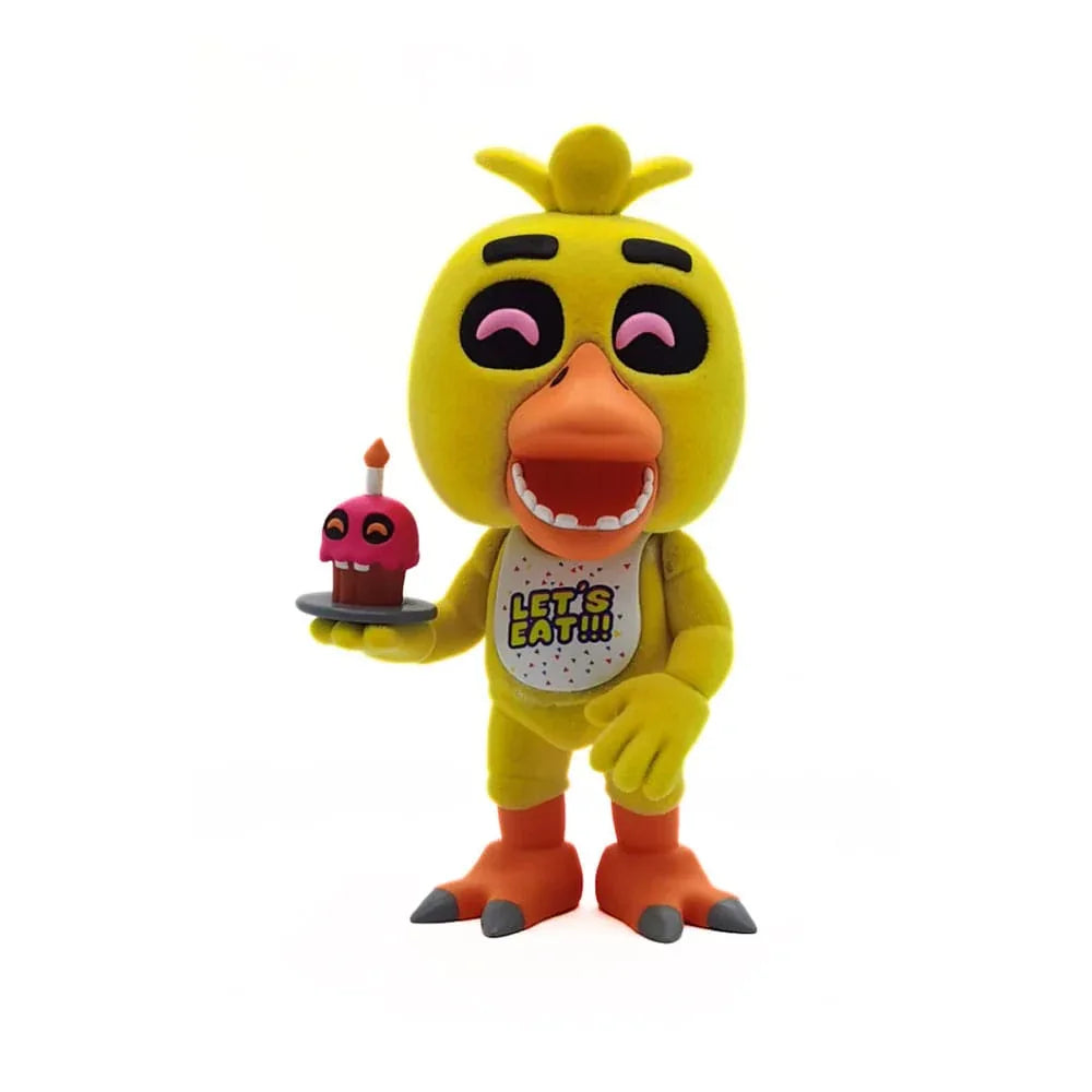 Five Night's at Freddy Vinyl Figur Chica Flocked 12 cm Youtooz