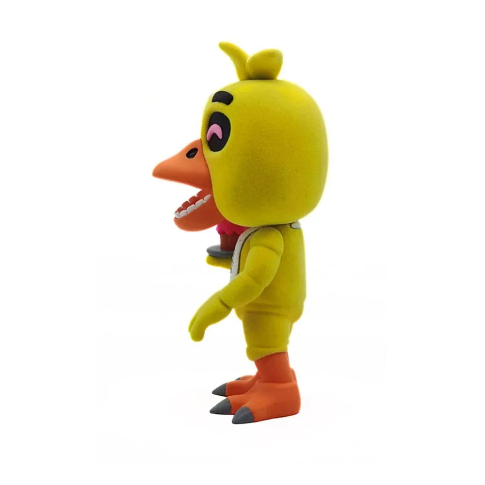 Five Night's at Freddy Vinyl Figur Chica Flocked 12 cm Youtooz