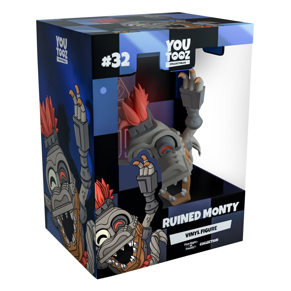 Five Nights at Freddy's Figur Ruined Monty 11 cm Youtooz