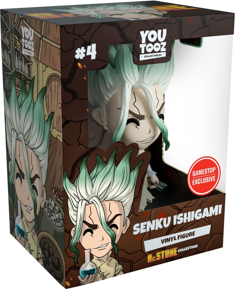 Dr. Stone Vinyl Figur Senku Ishigami 12 cm Youtooz