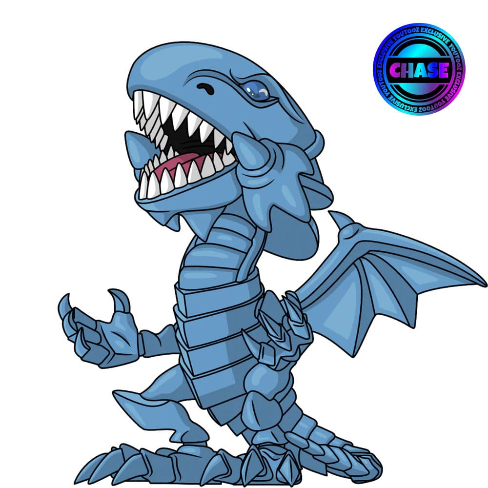 Yu-Gi-Oh! Vinyl Figur Blå Ögon Vita Draken 10 cm Youtooz