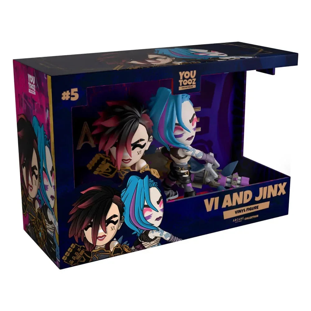 Arcane Figurer 2-Pack Vi & Jinx 11 cm Youtooz