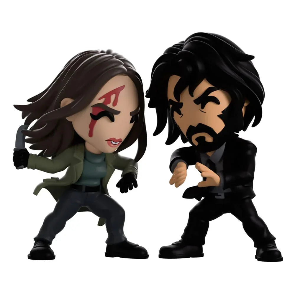 John Wick: Ballerina Figurer 2-Pack - Ballerina & John Wick 11 cm Youtooz