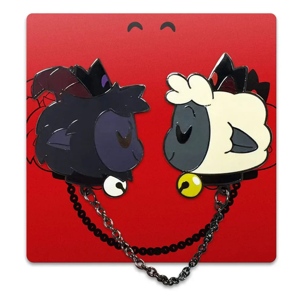 Cult of The Lamb Pin Badge Get och Lamm 5 cm Youtooz