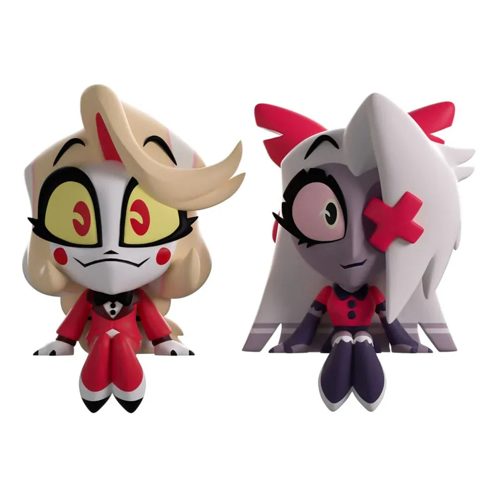Hazbin Hotel Figurer Charlie & Vaggie Monitor Buddiez Youtooz