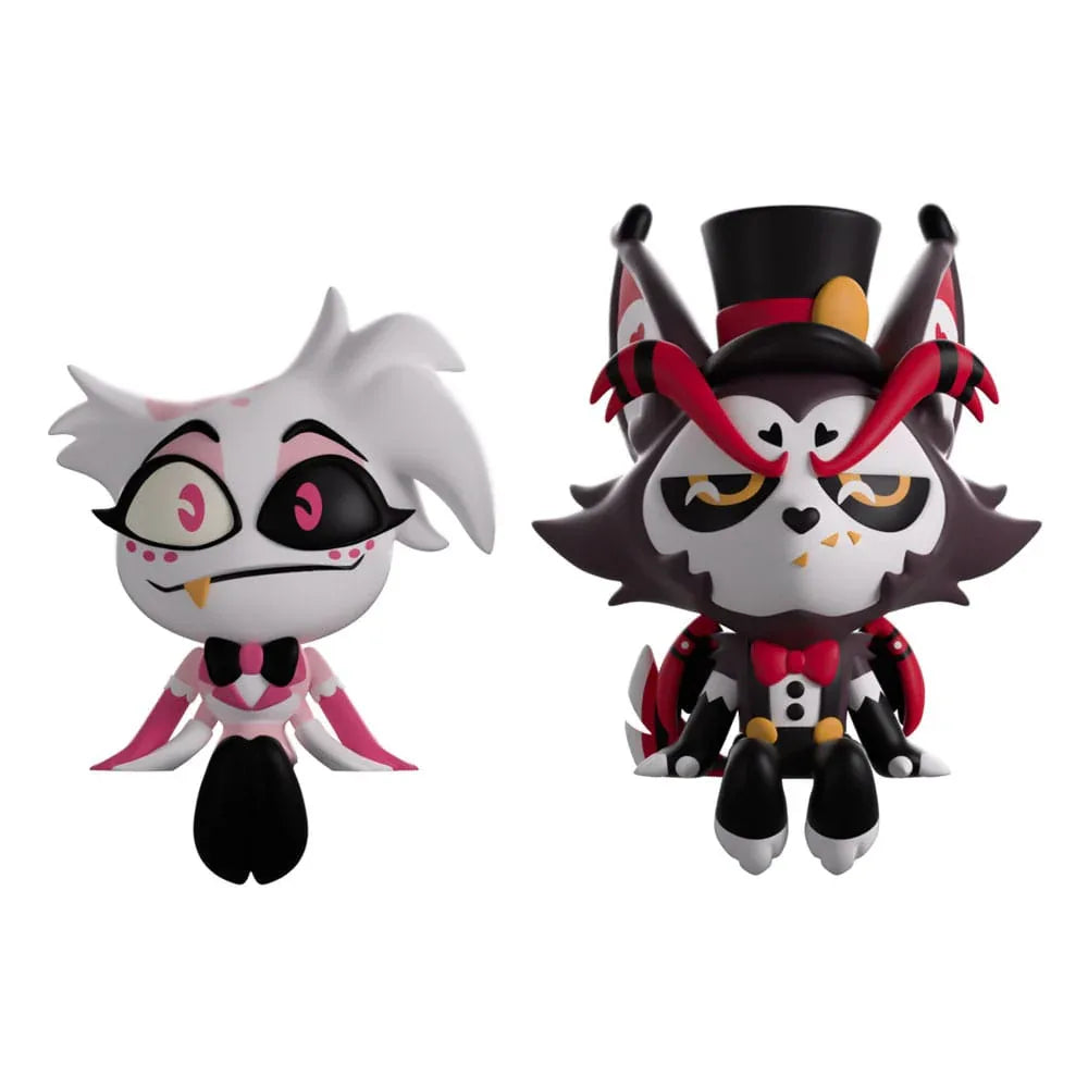 Hazbin Hotel Figurer Angel Dust & Husk Monitor Buddiez Youtooz