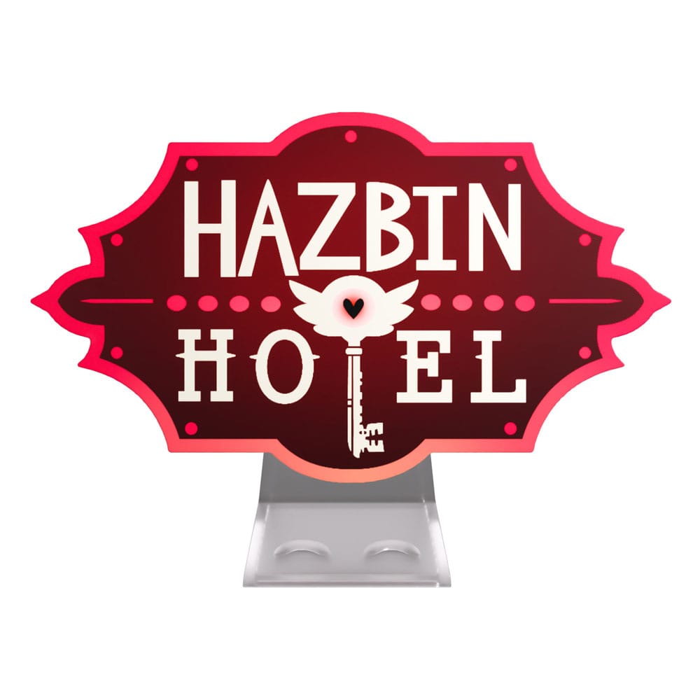 Hazbin Hotel Nightlight Logo Stand 13 cm Youtooz