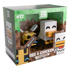 Minecraft Figurer Bee och Chicken Monitor Buddiez Youtooz