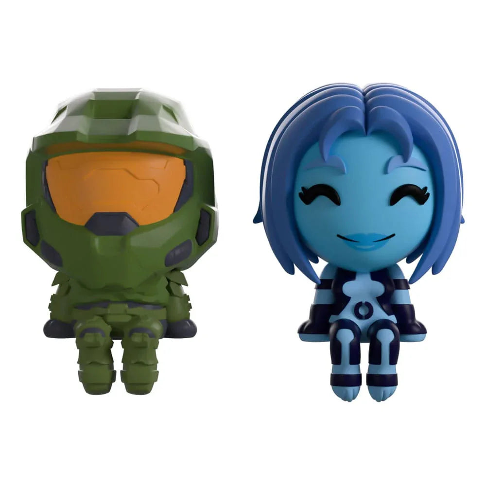 Halo Figurer The Master Chief & Cortana Monitor Buddiez Youtooz