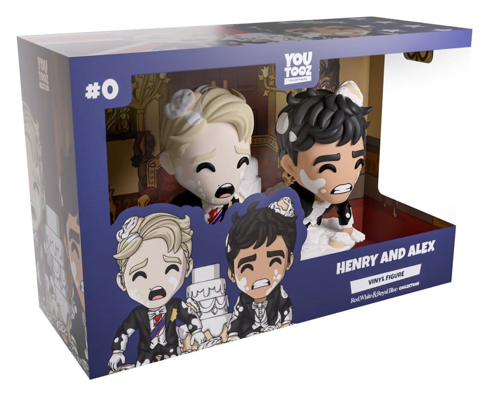 Red, White & Royal Blue Vinyl Figure Henry And Alex 11 cm