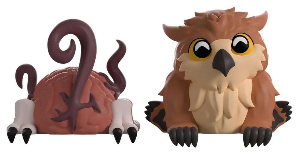 Baldur's Gate 3 Vinyl Figures Us & Owlbear 4 cm