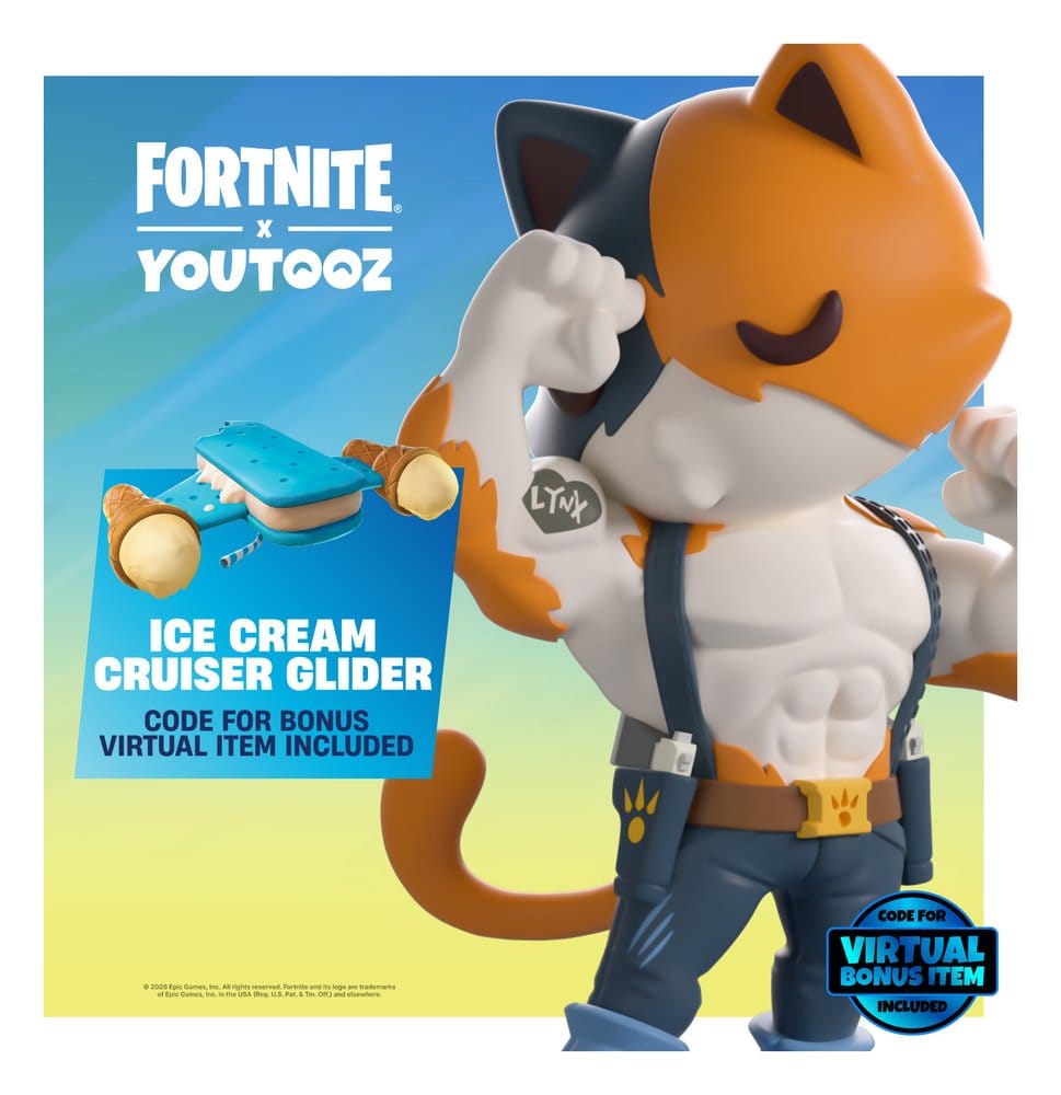 Fortnite-figur Meowscles 13 cm