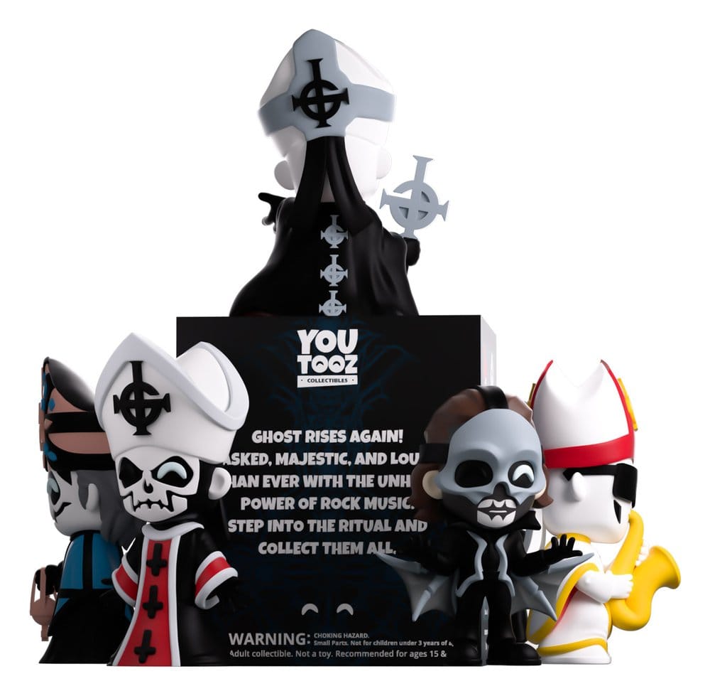 Ghost Mini-figurer 8 cm Blindbox Display (7-pack)