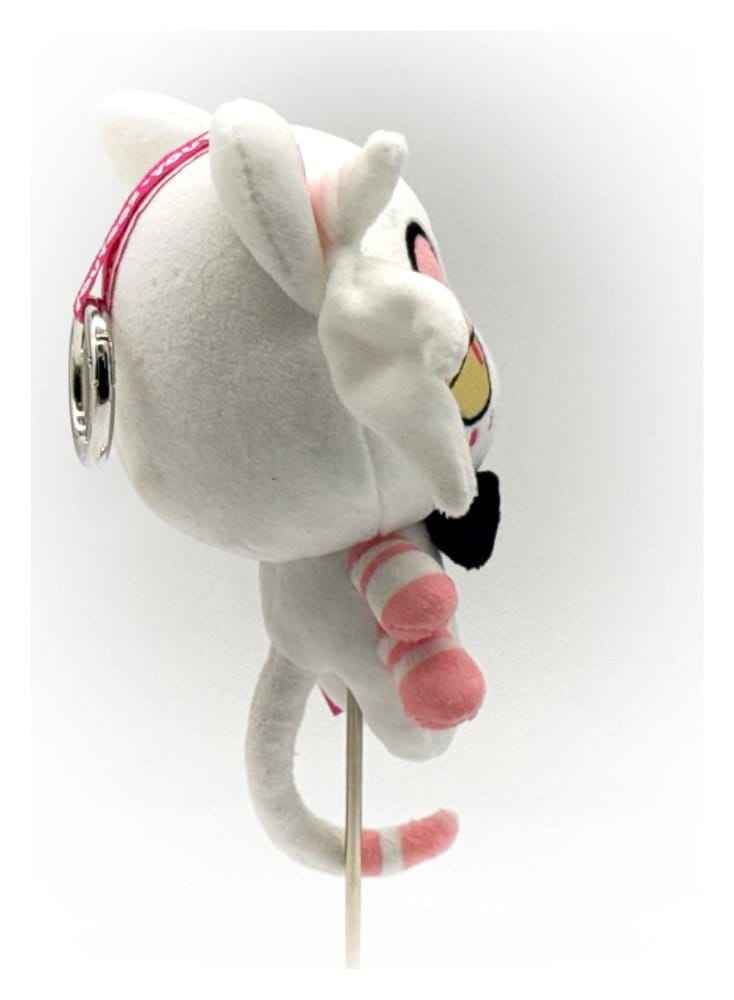 Hazbin Hotel Nyckelring gosedjur Angel Dust Kitty 13 cm
