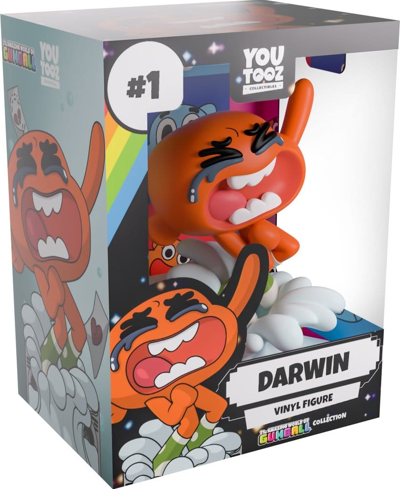 Den fantastiska världen av Gumball Figur Darwin 11 cm Youtooz