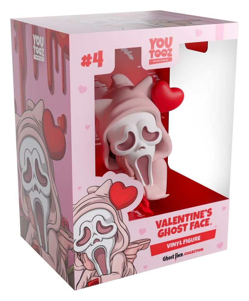 Ghost Face-figur Valentines Ghost Face 8 cm